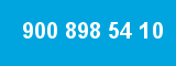 900 898 54 10 900 898 54 10